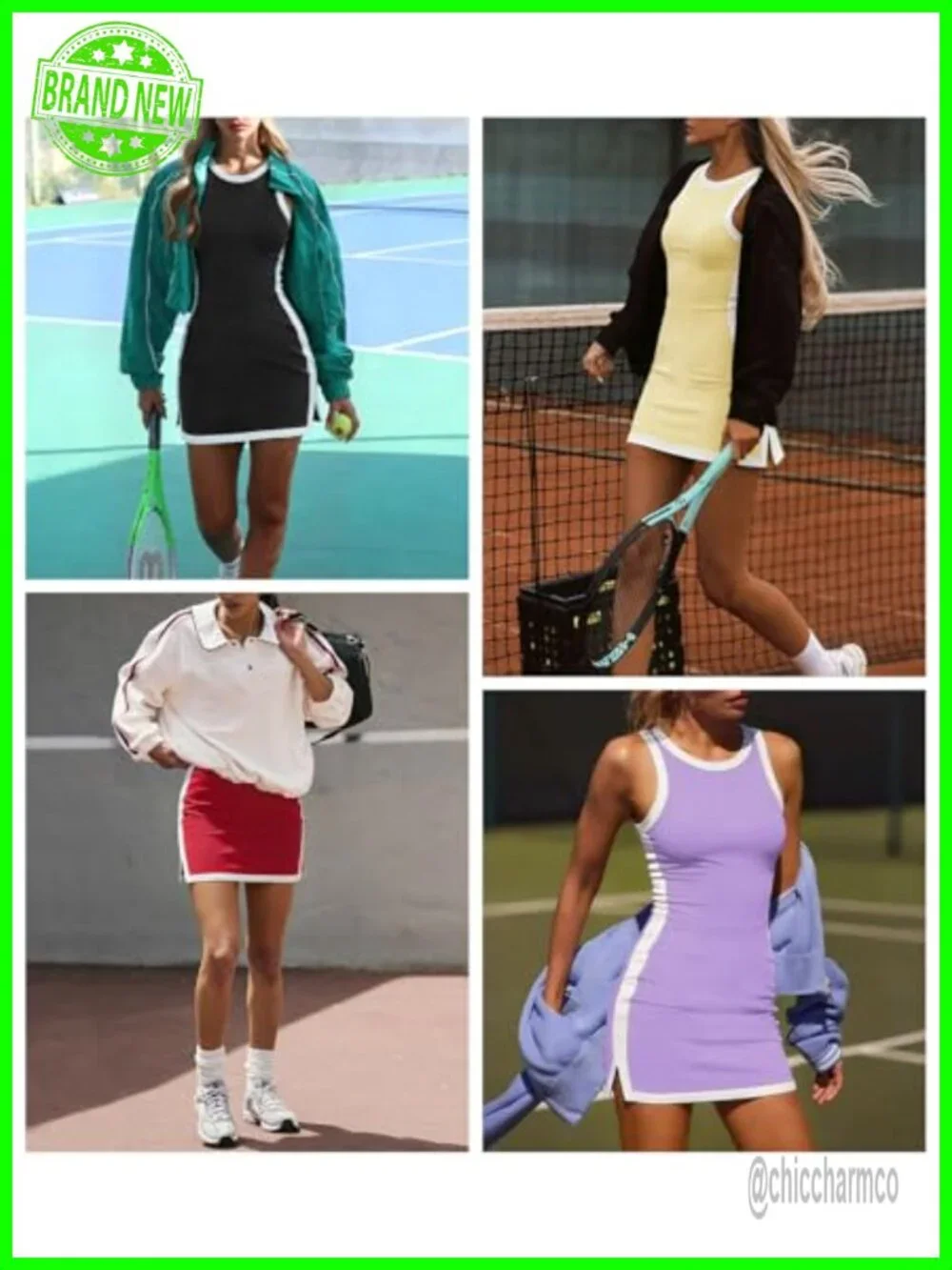 Colorblock Sleeveless Mini Dress with Built-in Shorts Pocket